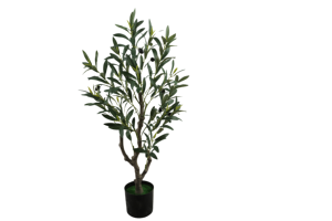 Cây ô liu nhân tạo bằng nhựa thân thiện với môi trường, trồng trong chậu, dùng trang trí nội thất phòng khách, cây bonsai trong nhà - Product Image 5