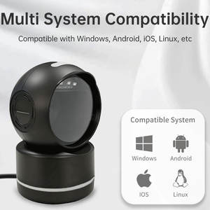 Lecteur de codes-barres omnidirectionnel 2D T780, codes 1D, 2D, QR, de bureau, détection automatique, USB, PDF417, pour supermarché, magasin - Product Image 4