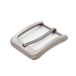 Fibbia in lega personalizzata all'ingrosso per gli uomini fornitura di fabbrica a buon mercato prezzo argento fibbia della cintura - Product Image 5