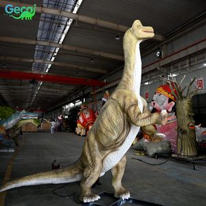 Gecai Jurassic Dino Park Animatronic Wuerhesaurus modelo en venta - Product Image 3