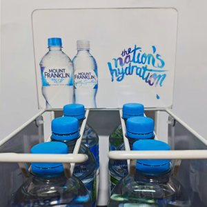 Mineral Water <strong>Display</strong> Stand Iron Wire <strong>Drinking</strong> Bottle <strong>Display</strong> Racks Beverage Metal Shelf <strong>Counter</strong> Top for Retail Shop - Product Image 6