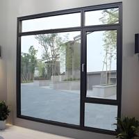 Ventanas y Puertas Corredizas Modernas con Marco de Aleación de Aluminio y Aislamiento Acústico y Térmico