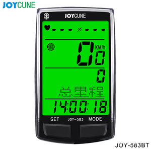 Chronomètre multifonction pour vélo, grand écran rétroéclairé, <span class=keywords><strong>compteur</strong></span> de vitesse de vélo multilingue - Product Image 2