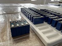 Cellule de batterie LiFePO4 prismatique Biterson 3.2V 100Ah, cellule en pochette, système de stockage d'énergie domestique, 500 cycles, véhicules électriques