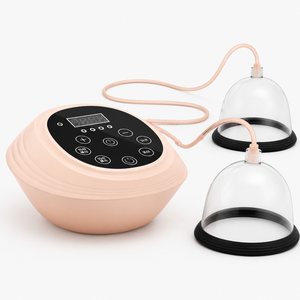 Masseur électrique pour l'amélioration et l'entretien mammaire avec vibrations et aspiration en latex pour usage domestique, pour l'agrandissement et les soins des seins - Product Image 2