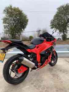 Xinuonuo 1BMW Moteur bicylindre en ligne refroidi par eau 400cc pour <span class=keywords><strong>roadster</strong></span> de course, avec sifflet d'échappement intégral, >80 km/h - Product Image 6