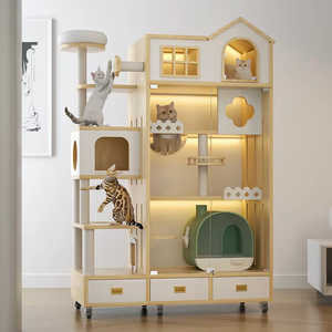 Venta Directa de Fábrica Disponible, Villa para Gatos de Lujo, Minimalista, Duradera y Práctica, con <span class=keywords><strong>Arenero</strong></span> Automático - Product Image 2