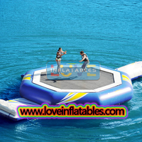 Équipement de jeu gonflable flottant d'eau, jeux aquatiques gonflables, Jungle Joe