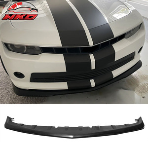 Compatible con Chevrolet Camaro V6 2014-2015, Labio de Parachoques Delantero Estilo GFX, Negro Sin Pintar - Product Image 1