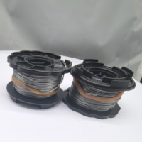 Bobines de fil double électrogalvanisé calibre 19 pour machine à ligaturer les barres d'armature WL1061T