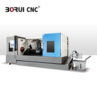 Torno CNC de Cama Inclinada BR85 de Gran Capacidad con 850 mm de Giro y Distancia entre Centros Extendida para Mecanizado de Piezas Pesadas