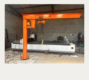 Maßgefertigter Schwenkarmkran mit SPS, Elektrischer Fernbedienung, 1-5 Tonnen Tragfähigkeit, Lagerpumpe und Getriebe für Innen-/Außenbereich - Product Image 4