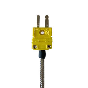 หัววัดอุณหภูมิแบบเทอร์โมคัปเปิลชนิด <span class=keywords><strong>K</strong></span> อินโคเนล <span class=keywords><strong>600</strong></span> สำหรับอุณหภูมิ -40 ถึง 2012 องศาเซลเซียส 1000 องศาเซลเซียส แบบยืดหยุ่น - Product Image 5