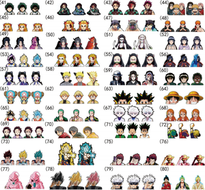 Stock 1000 disegni <span class=keywords><strong>3D</strong></span> lenticolari <span class=keywords><strong>Anime</strong></span> mutevoli ribaltabili adesivi per auto per animali domestici adesivi <span class=keywords><strong>3D</strong></span> <span class=keywords><strong>Anime</strong></span> adesivi in movimento per decorazioni auto - Product Image 6