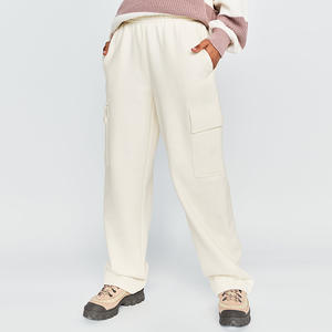 2021 personalizzato nuovo Design taglie forti da <span class=keywords><strong>donna</strong></span> pantaloni della tuta a gamba larga larghi pantaloni della tuta di lusso larghi in pile pantaloni della tuta da <span class=keywords><strong>donna</strong></span> jogging - Product Image 4