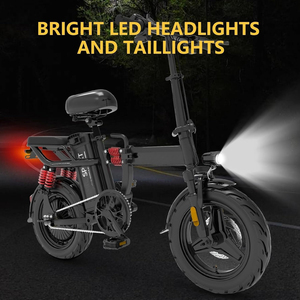 Bicicletta Elettrica Pieghevole per Adulti, Motore da 750W, Velocità Massima 40 km/h, Batteria Rimovibile 48V 20Ah, Autonomia 55-88 km, E-bike Leggera e Portatile da 14'' - Product Image 5