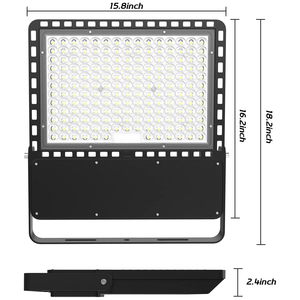 Waterproof IP66 Aluminum SMD LED Flood <b>Light</b> 50W-500W Adjustable High CRI 70 3-Year Warranty CE Certified 60000LM Sport <b>Lights</b> - Product Image 2