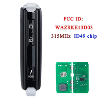 Porte-clés intelligent à distance 315MHz ID49 puce SKE13D-03 pour Mazda CX-5 CX-9 M 6 MX-5 Miata 2019-2022 TAYB-67-5DYB WAZSKE13D03