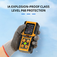 Industrial explosivo venenoso espacio confinado NH3 amoníaco 4 en 1 Detector de gas multigas precio