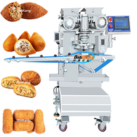 Machine automatique de fabrication de kibbeh, de coxinha, de croquettes, de falafel, petite machine à former des samosas, des boulettes, en acier inoxydable de qualité alimentaire