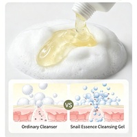 Gel Nettoyant à l'Extrait d'Escargot TWG OEM Factory 100g – Réduit l'Acné, Contrôle le Sébum, Hydratant et Apaisant pour le Visage
