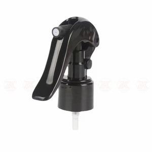 Black 24 28mm Cosmetic Spray Nozzle Plastic Handle Operated For Perfume Facial Mist Sprayer - Product Image 3