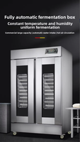 Crownwing XFX001 Armoire de Fermentation Automatique Commerciale en Acier Inoxydable pour Pâte, Fermenteur à Température Constante pour la Boulangerie