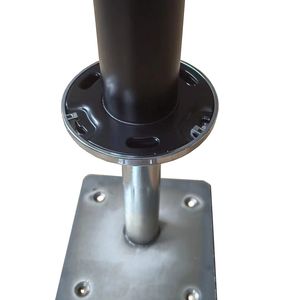 Lin Xuan mesa de centro multifuncional presione manualmente para levantar la parte superior vertical rotar y levantar el hardware de la Mesa de gas - Product Image 4