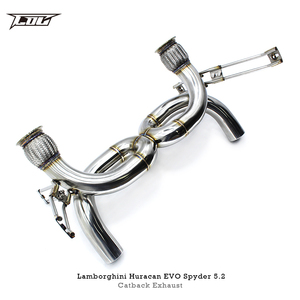 <span class=keywords><strong>Escape</strong></span> Catback para <span class=keywords><strong>Lamborghini</strong></span> Huracan STO/EVO Spyder/Technica 5,2 2019-2020 silenciador de tubo de <span class=keywords><strong>Escape</strong></span> de acero inoxidable - Product Image 3