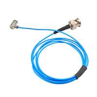 Capteur AE miniature haute température W500/3 177°C 260kHz avec plage de fréquence 40kHz-600kHz, connecteur BNC pour tests CND