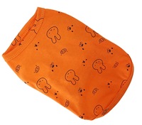 Vêtement personnalisé pour chiot, gilet pour chien, imprimé lapin de dessin animé, vêtements pour animaux de compagnie, haut léger pour chiot pour la promenade et les séances photo d'animaux