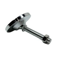 Quincaillerie de réglage adaptée au montage sur base, support robuste avec rotule, patin de nivellement pour pied de montage