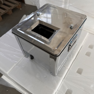 Mới thương mại thịt <span class=keywords><strong>Slicer</strong></span> Dicer Shredder hoàn toàn tự động đa chức năng máy xay thịt rau cắt cấp thực phẩm không gỉ - Product Image 3