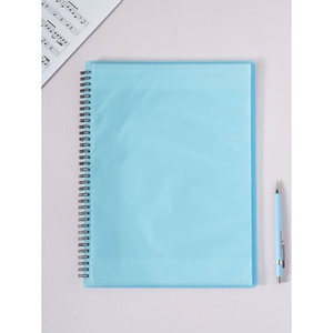 Foglio scritto a mano File di musica blu 30 fogli B5 A5 legno/PVC/carta stampato quaderno per la scuola ufficio grandi regali promozioni - Product Image 1