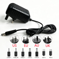 Offre Spéciale – Adaptateur Secteur DC Personnalisé 12V 1A/1.5A 12W avec Prises EU, UK, AU pour Masseur, Mini Lave-linge, Routeur