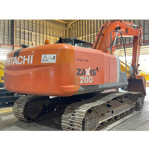 Excavadoras Pesadas Hitachi ZX200 Fabricadas en Japón, Excavadoras Hitachi ZX 200 Usadas, Excavadora de Orugas Usada de 20 Toneladas para Trabajos de Minería - Product Image 3