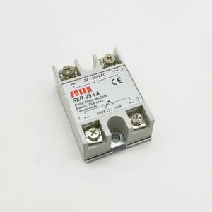 Fotek Original SSR Series โมดูลโซลิดสเตตกำลังสูงเฟสเดียวขนาดเล็ก SSR-40 10 20 30 ปิดผนึกด้วยอีพ็อกซี่ ออโต้ - Product Image 1