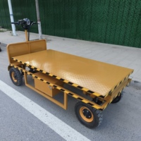 Chariot élévateur à ciseaux manuel multifonctionnel jaune à quatre roues, chariot de levage hydraulique pour atelier, entrepôt, usage industriel et commercial