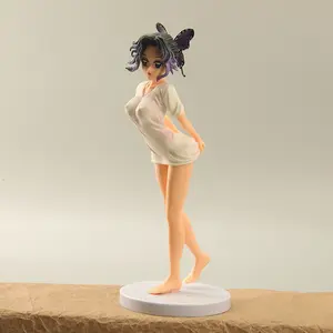 Anime Demon Slayer Kimetsu no Yaiba Shinobu Kocho Figura de menina fofa