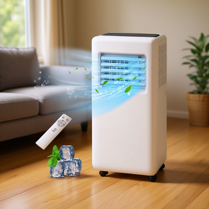 Aire acondicionado portátil de 8000 BTU solo con función de refrigeración y control remoto para uso doméstico de hasta 298 pies cuadrados - Product Image 2