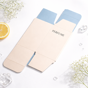 Eco Recycled <b>Paper</b> Custom Perfume Box Folding Carton with <b>Gloss</b> UV Finish for Retail Fragrance Packaging - Product Image 3