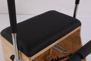 Pilates Reformer portatile commerciale in legno di quercia bianca con certificazione CE ISO, con trampolino e box, molto venduto - Product Image 4