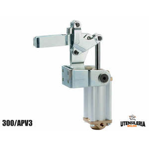 Pneumatic <b>quick</b> <b>clamp</b> 300/APV3 open clamping lever - Product Image 1