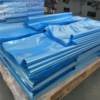 Sacs plats industriels en PA bleus - Emballage résistant à la chaleur et à l'humidité pour accessoires d'écouteurs - Dimensions personnalisables