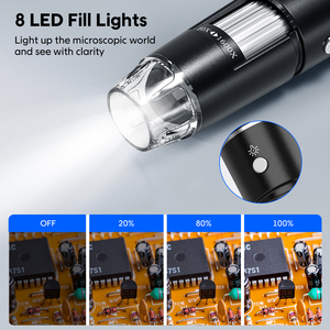 Microscope numérique sans fil compatible Type-C/Lightning 321-P 1600X pour <span class=keywords><strong>Android</strong></span>, PC, Mac - Vente en gros fabricant - Product Image 5