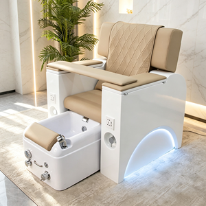 Sillón de Spa para Pies Eléctrico Reclinable de Cerámica de Lujo, Silla Multifuncional para Lavado de Pies y Belleza de Pestañas, Sofá de Masaje y Terapia para Pies - Product Image 6