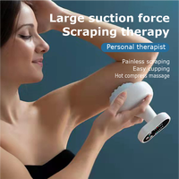 Home Red Light Chauffage Hot Compress Pression Négative Gua Sha Dispositif Électrique Cellulite Ventouses Masseur