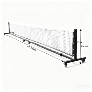 Tùy chỉnh ngoài trời Heavy-Duty di chuyển Pick bóng Net cho cạnh tranh, ngoài trời trong nhà bóng Net, di chuyển bóng cột - Product Image 1