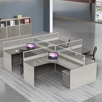 YGZ15 qualité nouveau design mobilier de bureau ordinateur table de bureau personnel en bois maison bureau contemporain cabine poste de travail