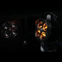 2023 LITU haute qualité 120W LED feux de conduite 5 pouces en aluminium carré LED projecteurs de travail tout-terrain 120W LED Pods Pajero Wrangler